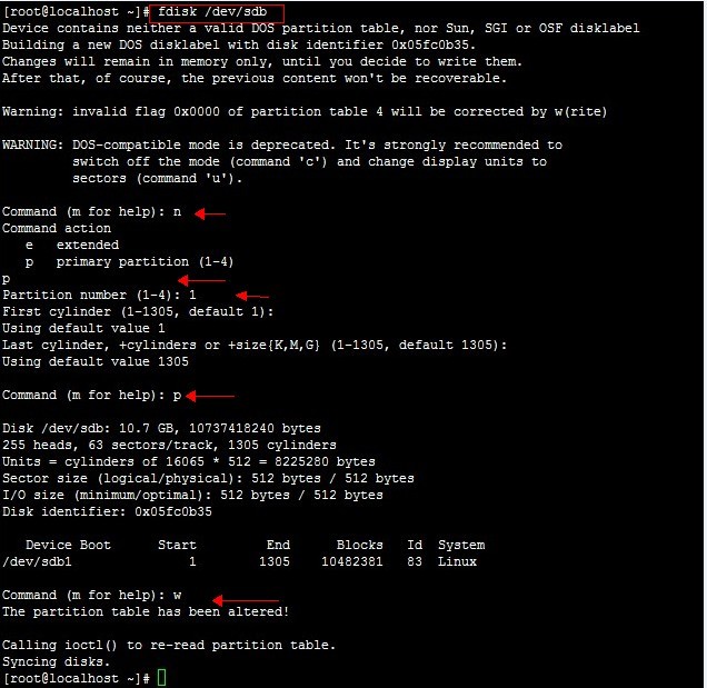 Centos如何挂载硬盘(VPS linux中添加硬盘)第2张-土狗李的博客,李强个人网站