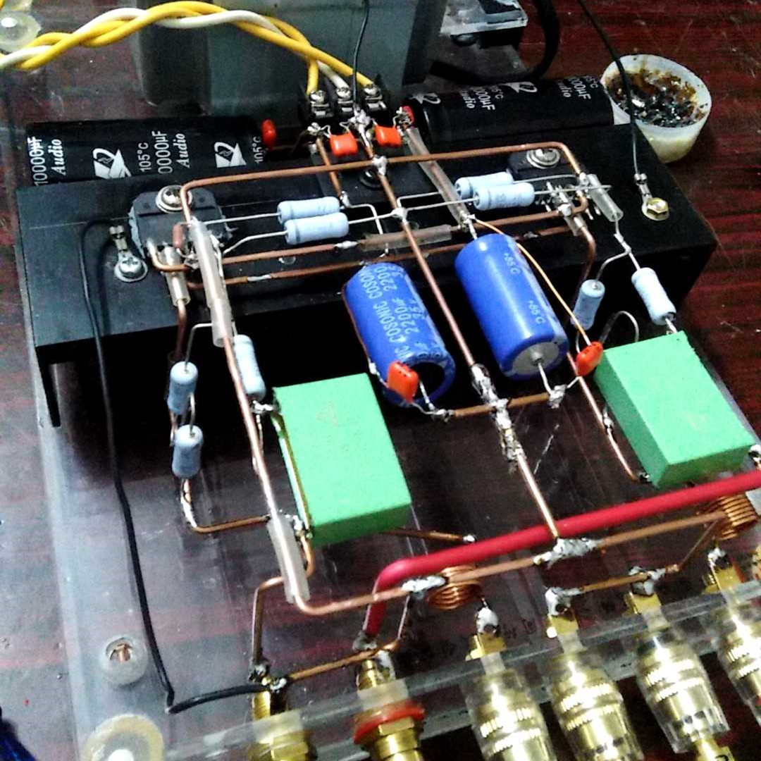 lm3886搭棚图纸精选手工搭棚HIFI毒功放电路图线路图电子版 电子技术 第6张