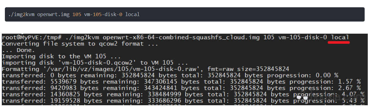 解决使用img2kvm时遇到的storage ‘local-lvm’ does not exists解决办法第2张-土狗李的博客,李强个人网站