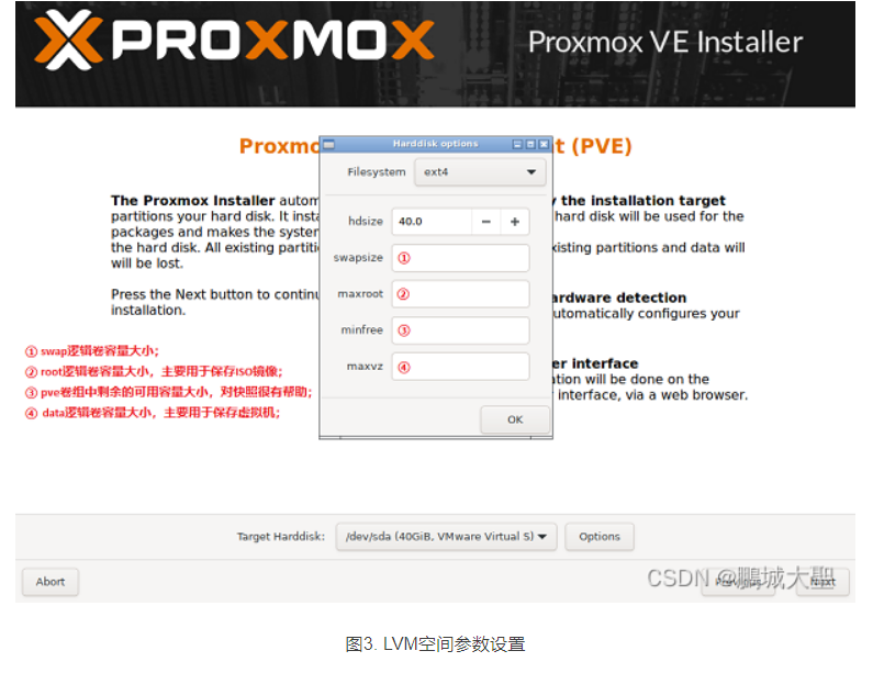 PVE安装以及简单设置教程(个人记录)Proxmox VE 7.0的高级安装及系统盘分区-EXT4第12张-土狗李的博客,李强个人网站