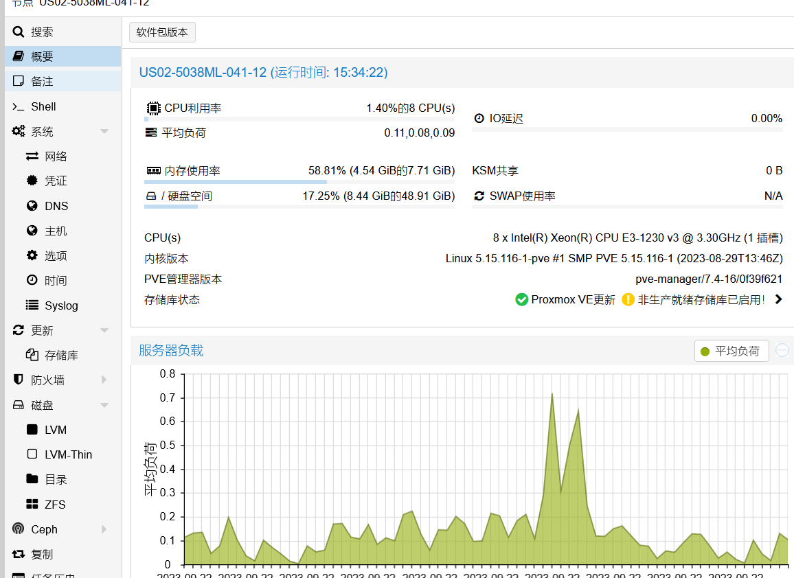 PVE 7.4 (Proxmox VE 7.X)安装好后调整分区删除local-lvm并入local分区第2张-土狗李的博客,李强个人网站