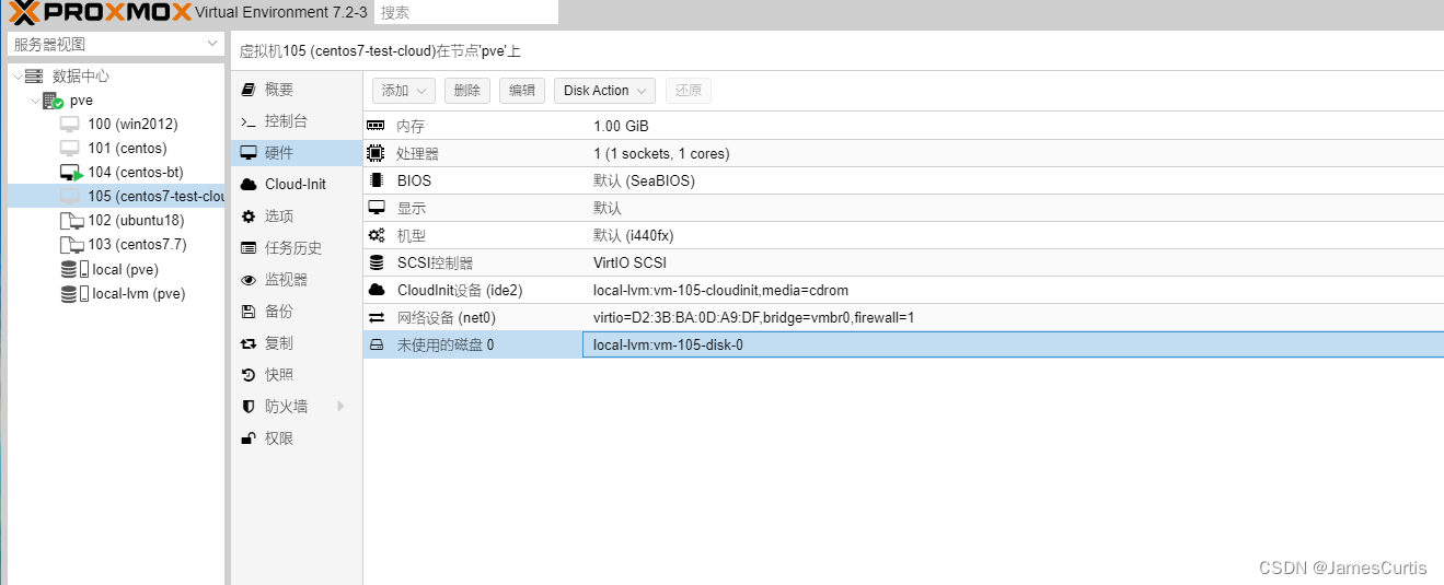 Proxmox VE（PVE）虚拟机导入cloud-init镜像.qcow2镜像并启动的方法第16张-土狗李的博客,李强个人网站