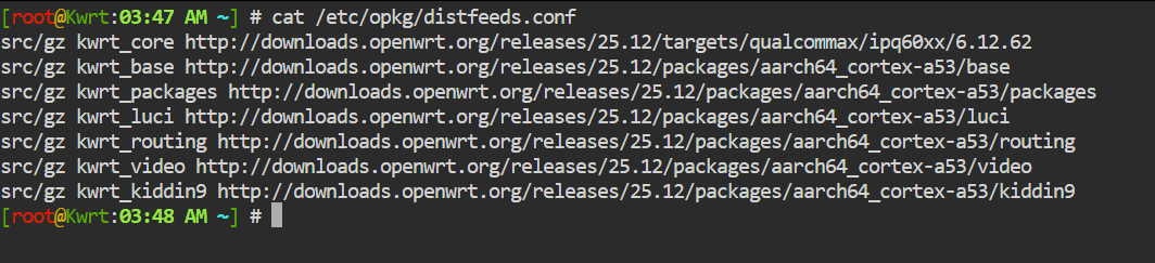 图片.png opkg update 命令失败，错误代码 7：网络连接问题或软件源配置错误 网站相关